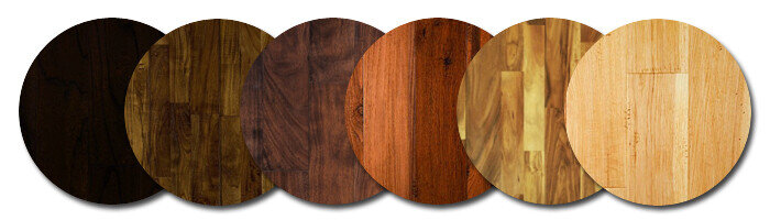 Our PDX Exotic Hardwood Floors Samples