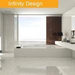 Infinity tile bathroom trend