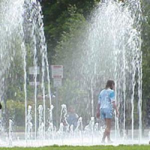 Water Park Beaverton fountain