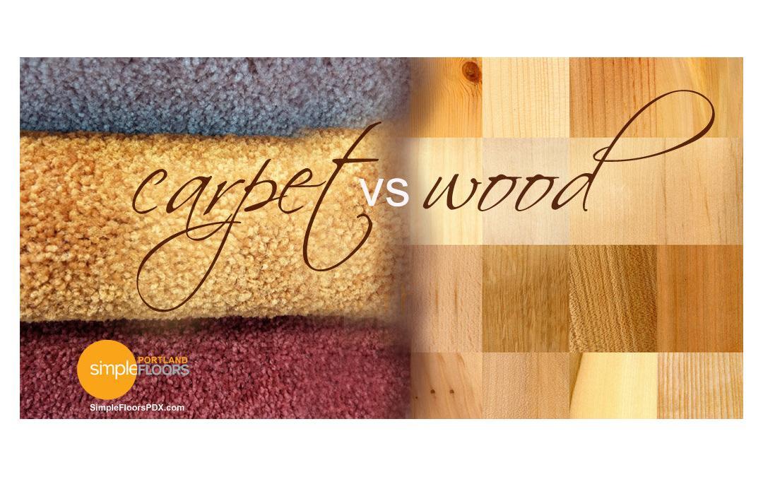 Carpeting vs Hardwood Floors
