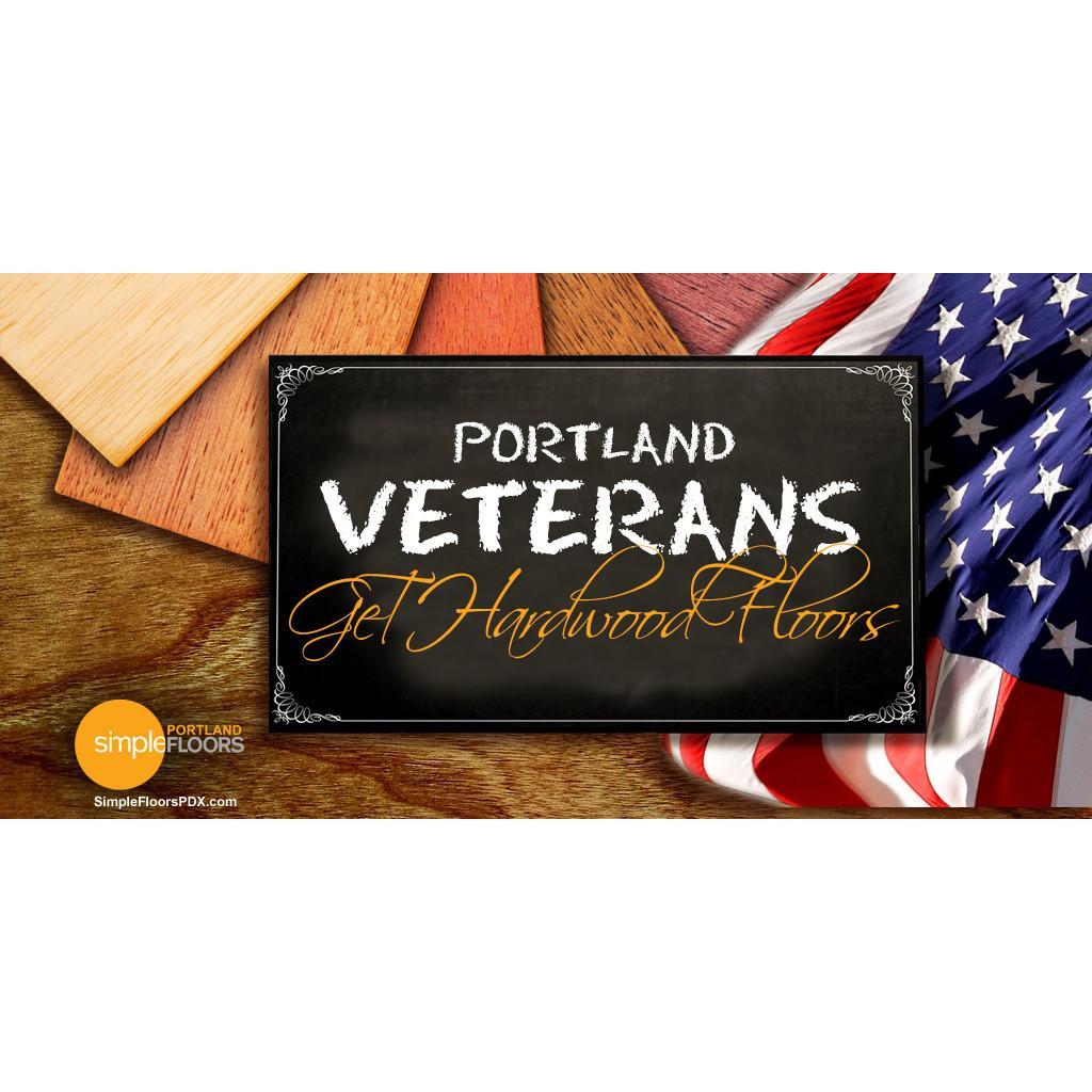 Portland Vets honored with new wood flooring