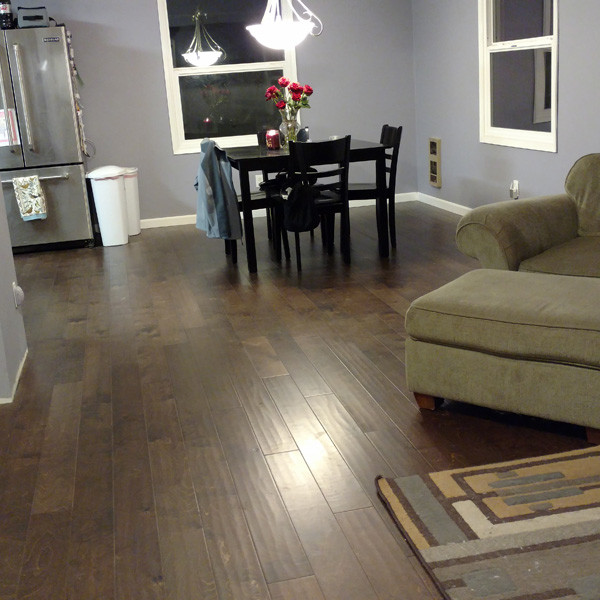 Portland Wood Floor Living Room