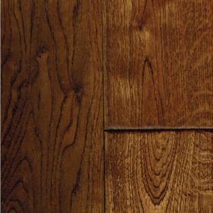 Golden Saddle Handscraped Oak Solid Wood Floor