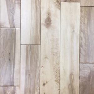 Natural Birch Handscraped Oak Solid Hardwood Floor