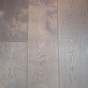 Olive Brown Handscraped French White Oak Engineered Wood Floor