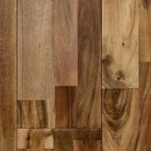 natural acacia handscraped solid wood flooring