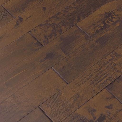 sienna handscraped maple solid wood flooring