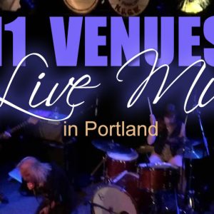 cool places for live music in PDX