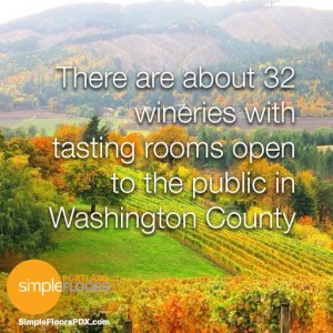 There are about 32 Washington County Oregon wineries