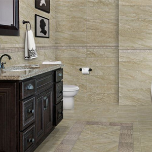 Tile Flooring - Bathroom