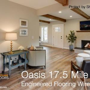 Engineered Wood Flooring - Oasis Wire Brushed