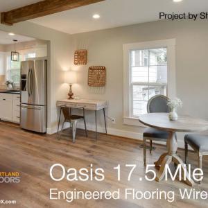 Engineered Wood Flooring Wire Brushed - Oasis
