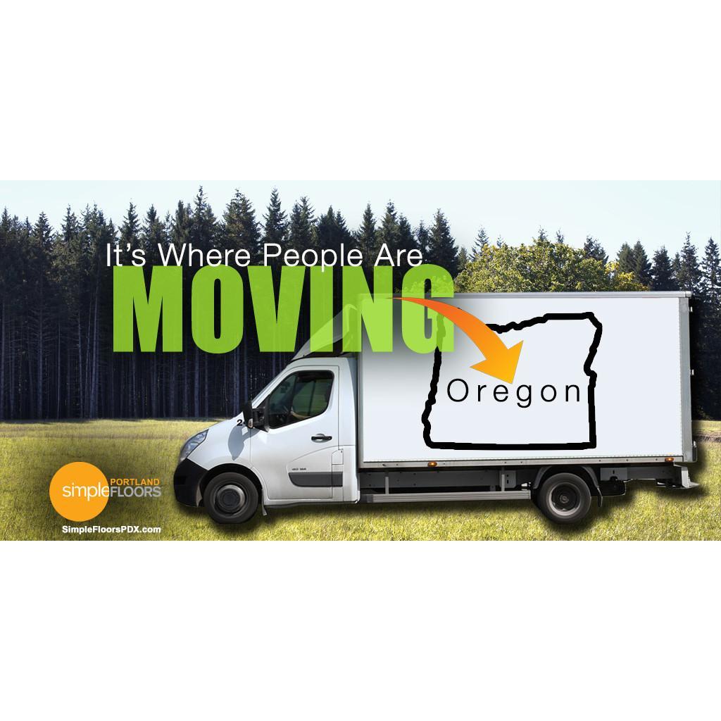 Oregon ranked second for moves into the state
