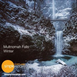 Multnomah Falls Winter
