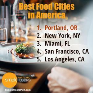 The Best Food Cities In America - Top 5