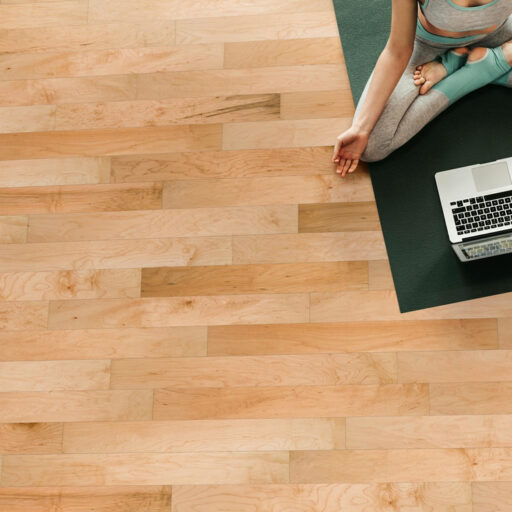Naturally Aged Palomino Engineered Hardwood Floor - Maple