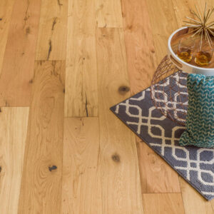 Closeup Naturally Aged Willow Wind Engineered Hardwood Floor - Oak