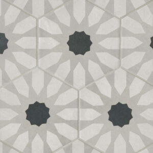 Bedrosians Allora Fiore 8.5" x 10" Hexagon Porcelain Tile