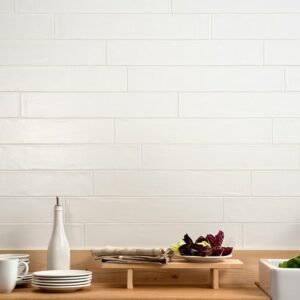 Arizona Tile - Smooth White Glossy 4X24