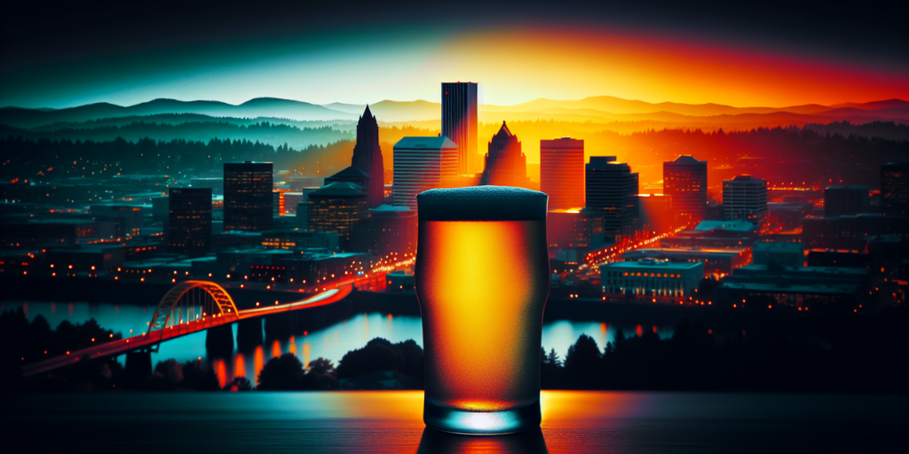 the history of beer in Portland